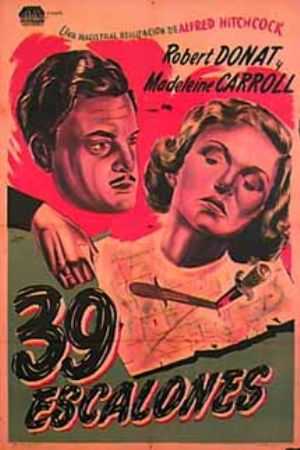 39 escalones - The 39 Steps (Alfred Hitchcock 1935)