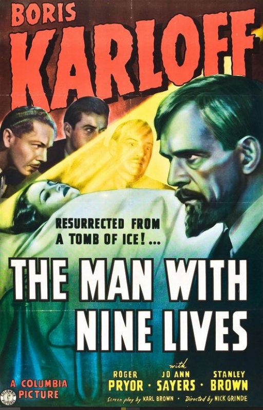 La isla de los resucitados - The Man with Nine Lives (Nick Grinde 1940)