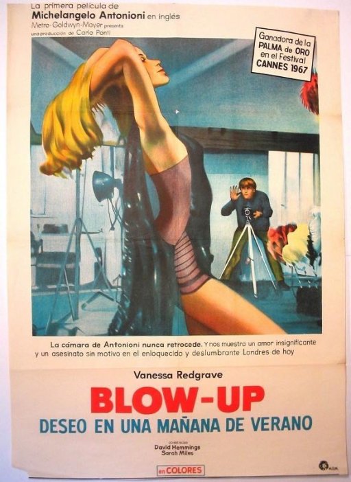 Blow-Up - Deseo de una maana de verano (Michelangelo Antonioni 1966)