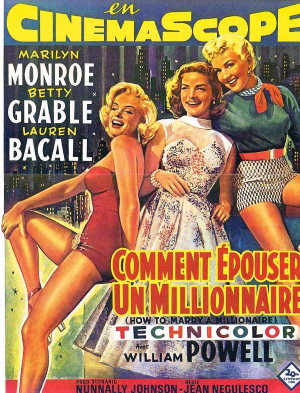 Cmo casarse con un millonario (Jean Negulesco 1953)