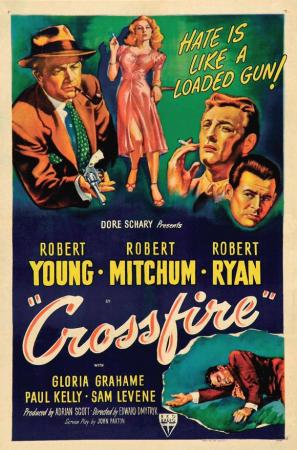 Encrucijada de odios - Crossfire (Edward Dmytryk 1947)