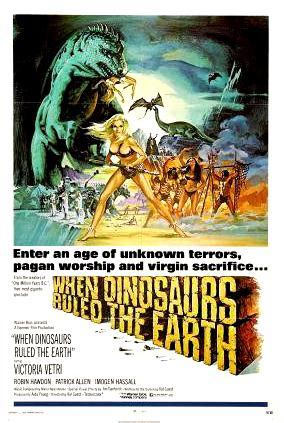 Cuando los dinosaurios dominaban la tierra (Val Guest 1970)