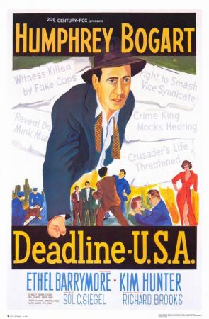 El cuarto poder - Deadline USA (Richard Brooks 1952)