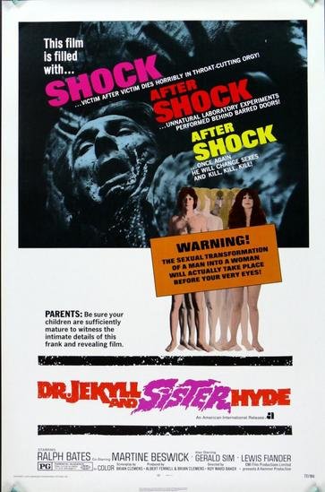 Dr. Jekyll y su hermana Hyde (Roy Ward Baker 1971)