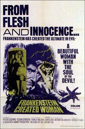 Frankenstein creó a la mujer (Terence Fisher 1967)