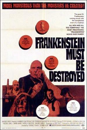 El cerebro de Frankenstein - Frankenstein Must Be Destroyed (Terence Fisher 1969)