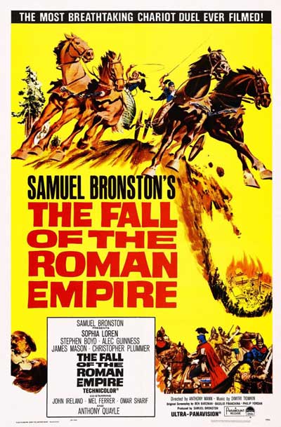 La cada del imperio romano (Anthony Mann 1964)