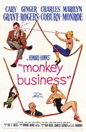 Me siento rejuvenecer - Monkey Business (Howard Hawks 1952)