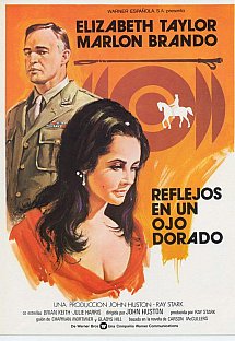 Reflejos en un ojo dorado (John Huston 1967)