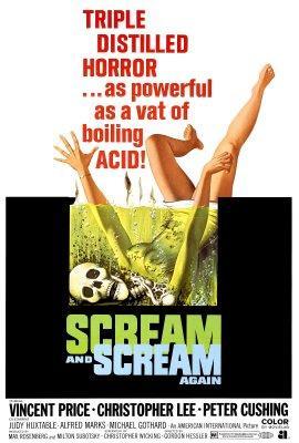 La carrera de la muerte - Scream and Scream Again (Gordon Hessler 1970)