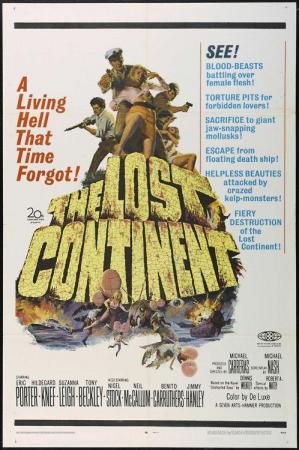 El continente perdido - The Lost Continent (Michael Carreras 1968)